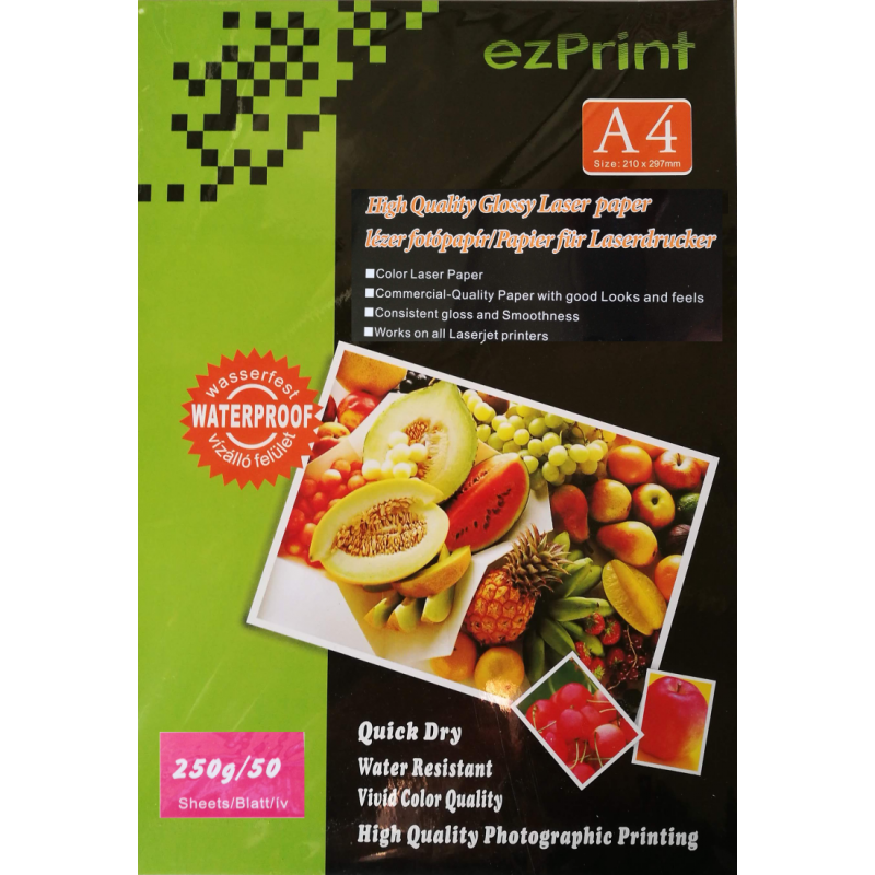 Laser Photopapier A4 50Stk 250g glossy Laser Photopapier A4 50Stk 250g glossy