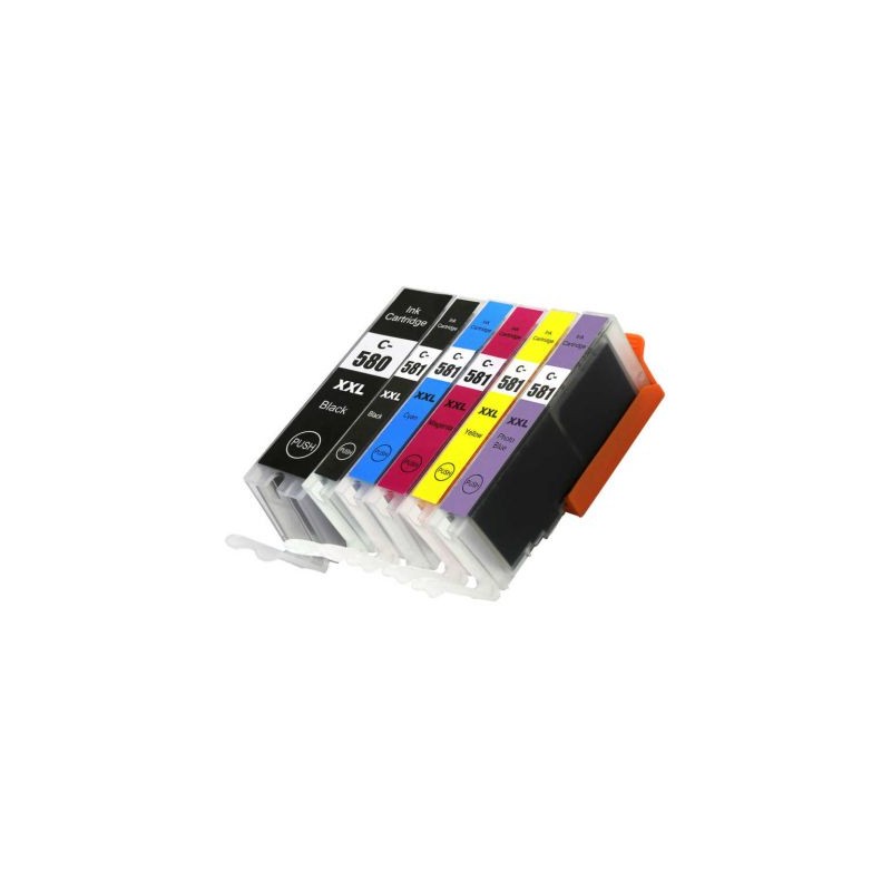 Kompatible Tinten zu PGI-580PGBK XXL/CLI-581 + Photo Blau XXL Multipack Kompatible Tinten zu PGI-580PGBK XXL/CLI-581 + Photo Blau XXL Multipack